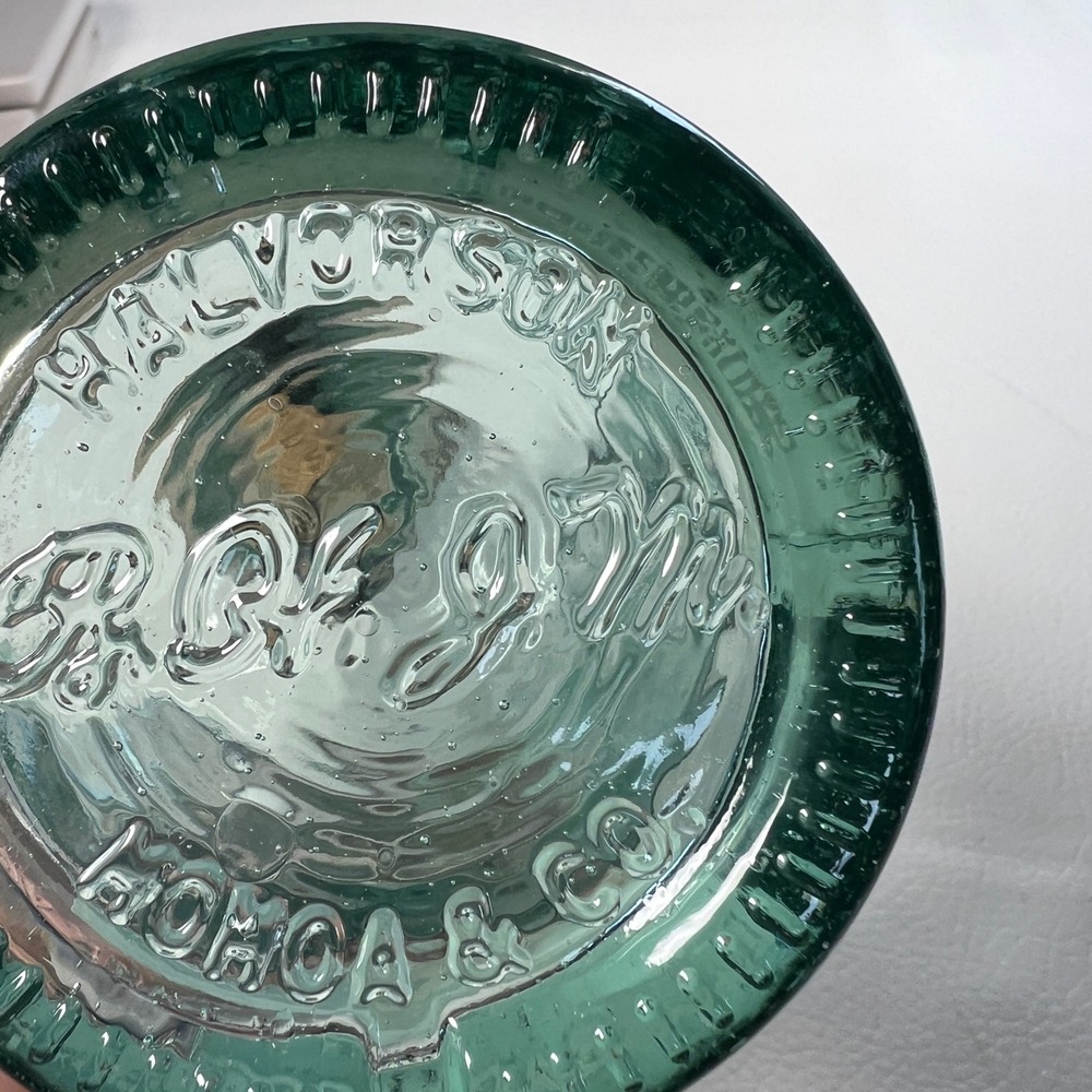 Pair of Meili Vodka Empty Bottle Jason Momoa Recycled Glass Green Montana Spirit - Picture 8 of 11